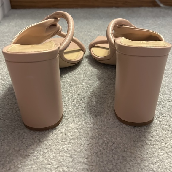 Marion Parke Italian Leather Heels Blush Pink Sz 39 - Picture 3 of 7